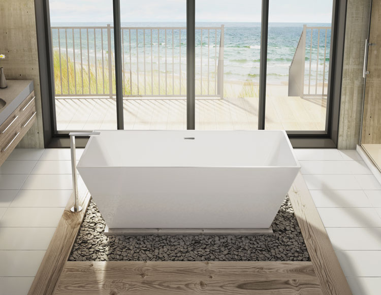 Calando Grande Freestanding Aria Tub - Fleurco