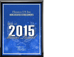 Fleurco-US Inc receives 2015 Best of Mount Laurel Award