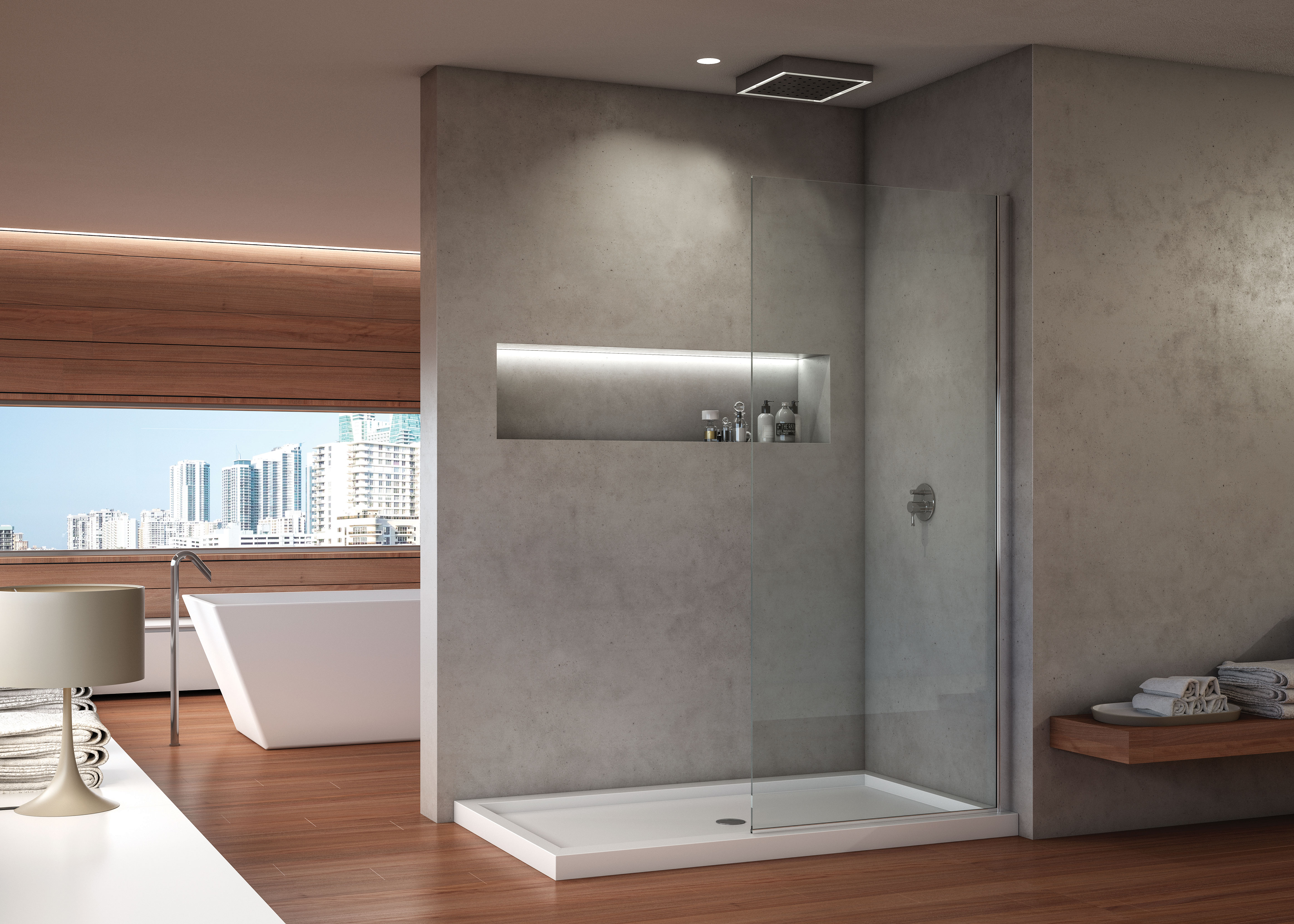 walk in shower Fleurco ideas for your bathroom SPA shower